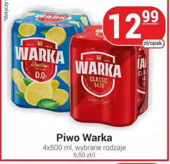 Delikatesy Sezam Piwo Warka oferta