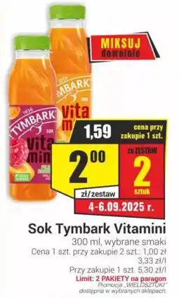 Delikatesy Sezam Sok Tymbark Vitamini oferta