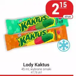 Delikatesy Sezam Lody Kaktus oferta