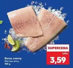 Kaufland Dorsz czarny filet bez skóry oferta