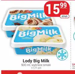 Delikatesy Sezam Lody Big Milk oferta
