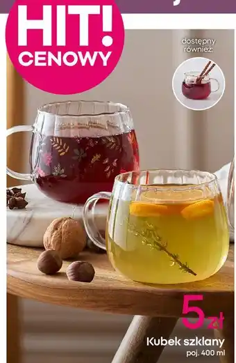 Pepco Kubek szklany 400 ml oferta