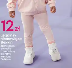 Pepco Legginsy niemowlęce 74-98 cm Bekkin oferta