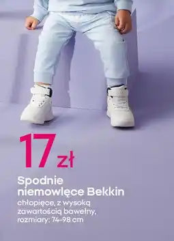 Pepco Spodnie dresowe niemowlęce 74-98 cm Bekkin oferta