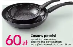 Pepco Zestaw patelni 20 + 28 cm oferta