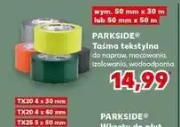 Kaufland Taśma tekstylna 50 mm x m Parkside oferta