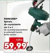 Kaufland Spirala do czyszczenia rur Parkside oferta