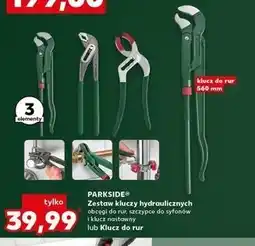 Kaufland Zestaw kluczy hydraulicznych Parkside oferta