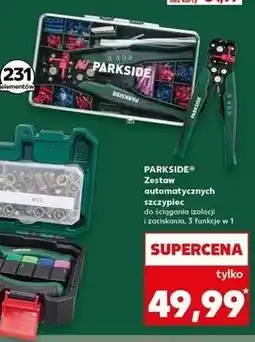Kaufland Szczypce do zaciskania końcówek z akcesoriami Parkside oferta