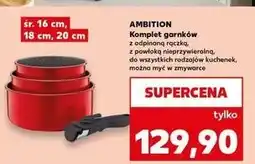 Kaufland Zestaw garnków 59621 z odpinaną rączką Ambition oferta