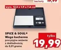 Kaufland Waga kuchenna 12.5 x 1.9 7.6 cm Spice&Soul oferta