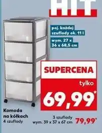 Kaufland Komoda na kółkach 39 x 37 67 cm oferta