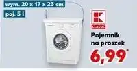 Kaufland Pojemnik na proszek 5 l K-Classic oferta