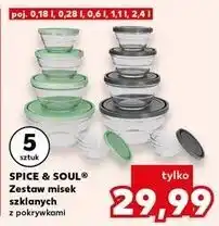 Kaufland Zestaw misek szklanych Spice&Soul oferta