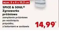 Kaufland Zgrzewarka próżniowa Spice&Soul oferta