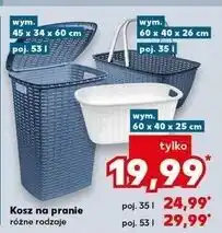 Kaufland Kosz na pranie 35 l oferta
