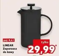 Kaufland Zaparzacz do kawy 600 ml Linear oferta