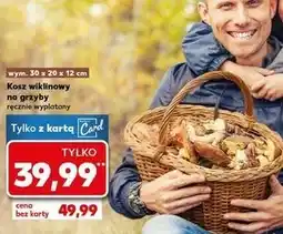 Kaufland Kosz wiklinowy oferta