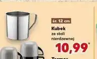 Kaufland Kubek ze stali nierdzewnej oferta
