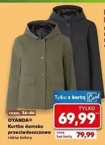 Kaufland Kurtka przeciwdeszczowa damska 36-46 Oyanda oferta
