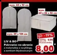 Kaufland Pokrowiec na ubrania 59 x 134 cm Liv & Bo oferta