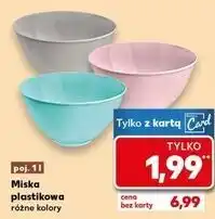Kaufland Miska plastikowa 1 l oferta