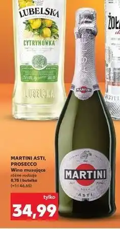 Kaufland Wino Martini Asti oferta