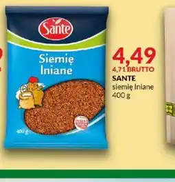 Eurocash Siemię lniane Sante oferta