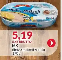 Eurocash Filety z makreli w oleju MK oferta