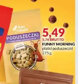 Eurocash Płatki poduszeczki Funny Morning oferta
