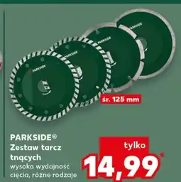 Kaufland Zestaw tarcz Parkside oferta