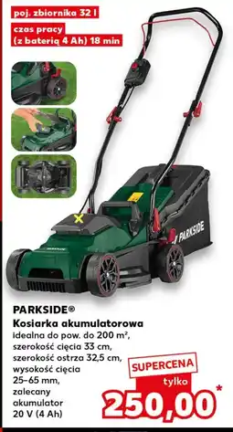 Kaufland Kosiarka akumulatorowa Parkside oferta