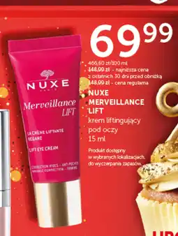 Ziko Dermo Krem pod oczy Nuxe oferta