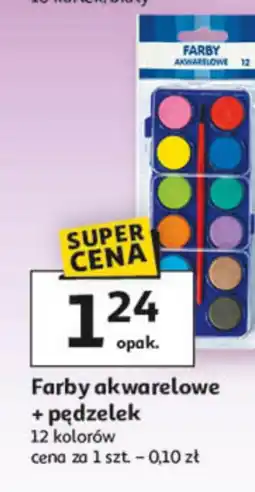 Auchan Farby akwarelowe oferta