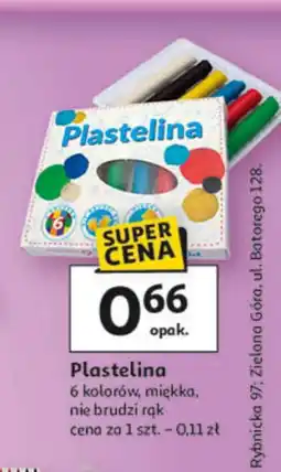 Auchan Plastelina oferta