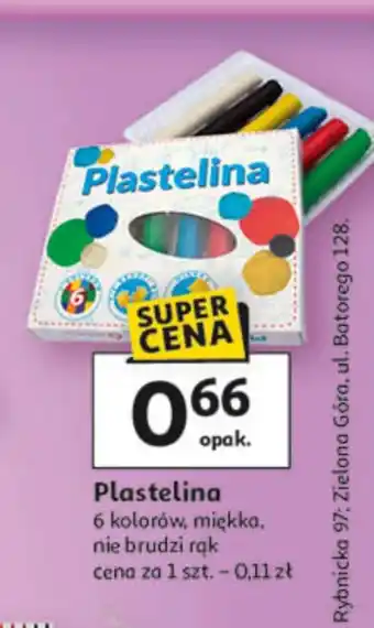 Auchan Plastelina oferta