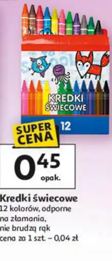 Auchan Kredki świecowe oferta