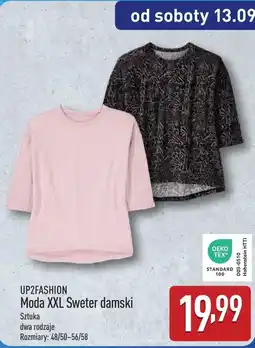 ALDI Sweter damski TEX oferta
