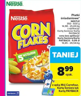 Carrefour Płatki śniadaniowe Nestle oferta
