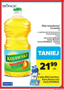 Carrefour Market Olej Kujawski oferta