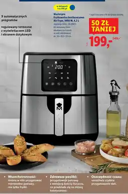 Lidl Frytkownica Masterpro oferta