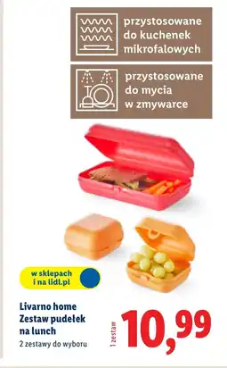 Lidl Zestaw pudełek Livarno oferta