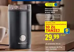 Lidl Młynek do kawy SilverCrest oferta
