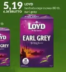 Eurocash Herbata ekspresowa Loyd Earl Grey oferta