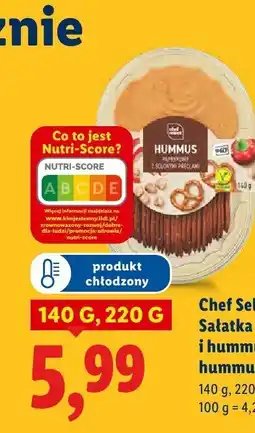 Lidl Hummus z preclami Chef Select oferta