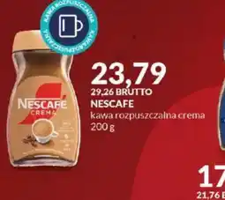 Eurocash Kawa rozpuszczalna Nescafe Crema oferta