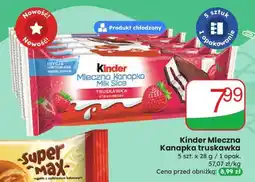 Dino Baton Kinder Mleczna Kanapka truskawka oferta