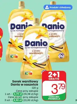 Dino Serek waniliowy Danio w saszetce oferta