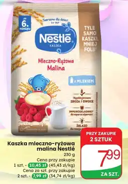 Dino Kaszka mleczno-ryżowa malina Nestle oferta