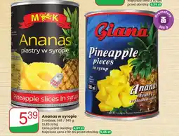Dino Ananas w syropie Giana oferta